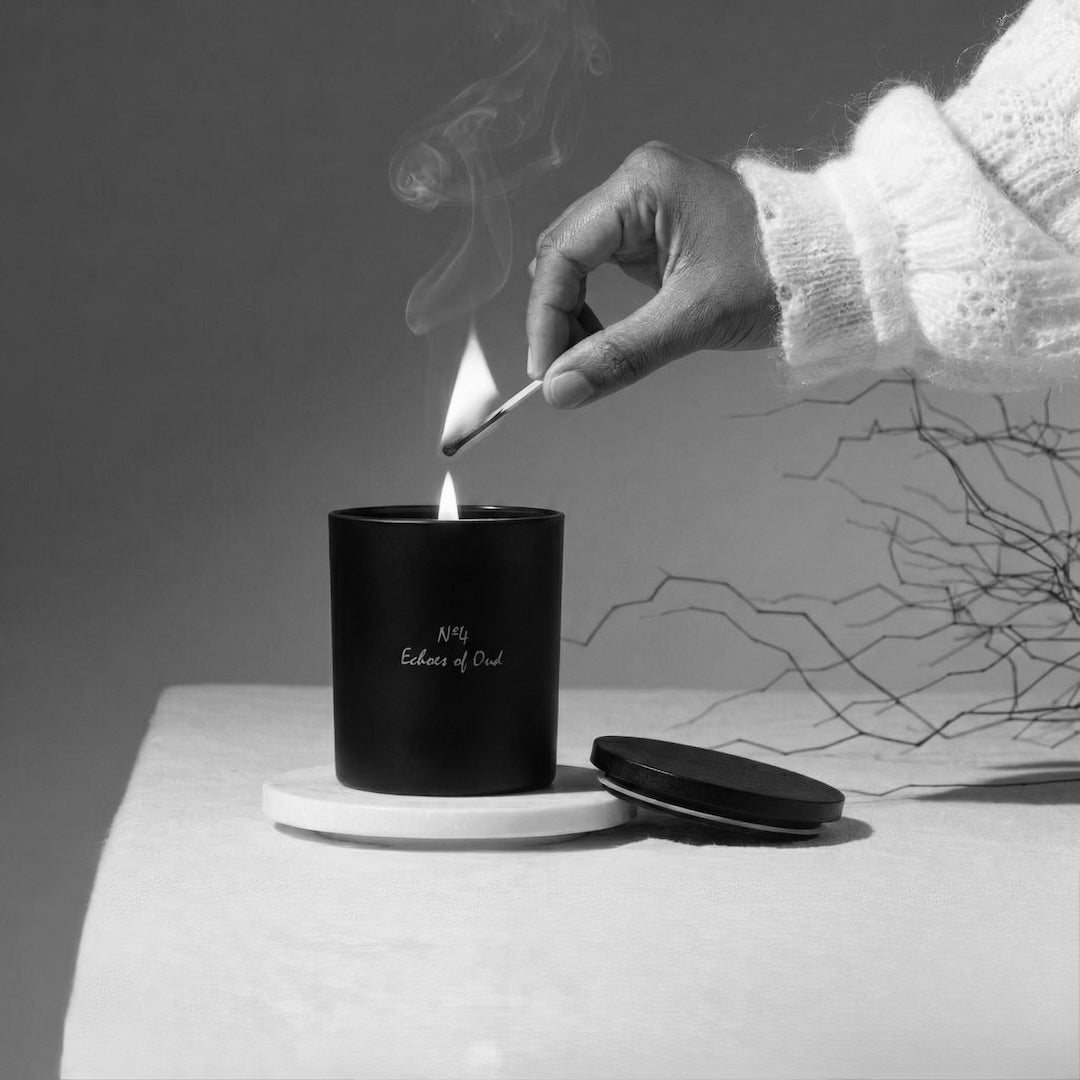 Nº4 Echoes of Oud — Signature Candle