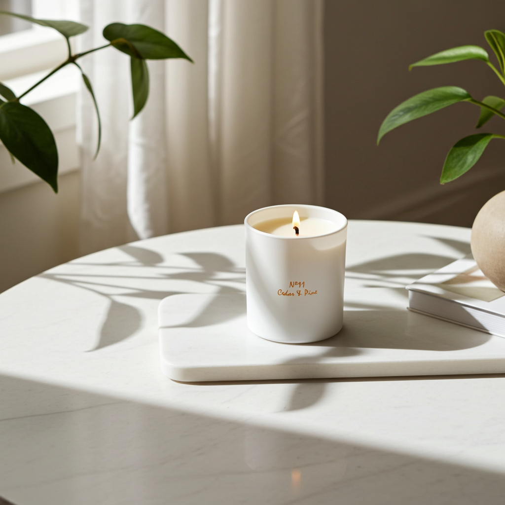 Nº11 Cedar & Pine — Essence Candle